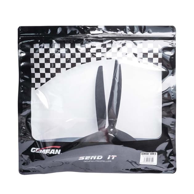Gemfan 1309 (2pcs) propellers for drones for fpv drones 2