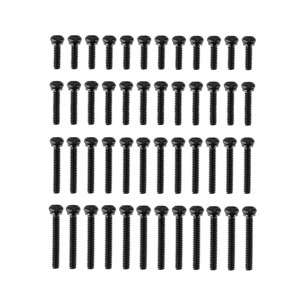 Lumenier DJI O3 Mounting Screws - 2.5 - Black for fpv drones 1