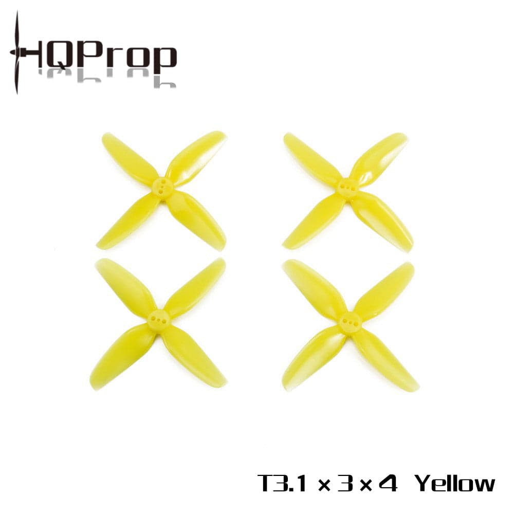 HQProp T3.1X3X4 (2CW+2CCW)-Poly Carbonate for fpv drones 2