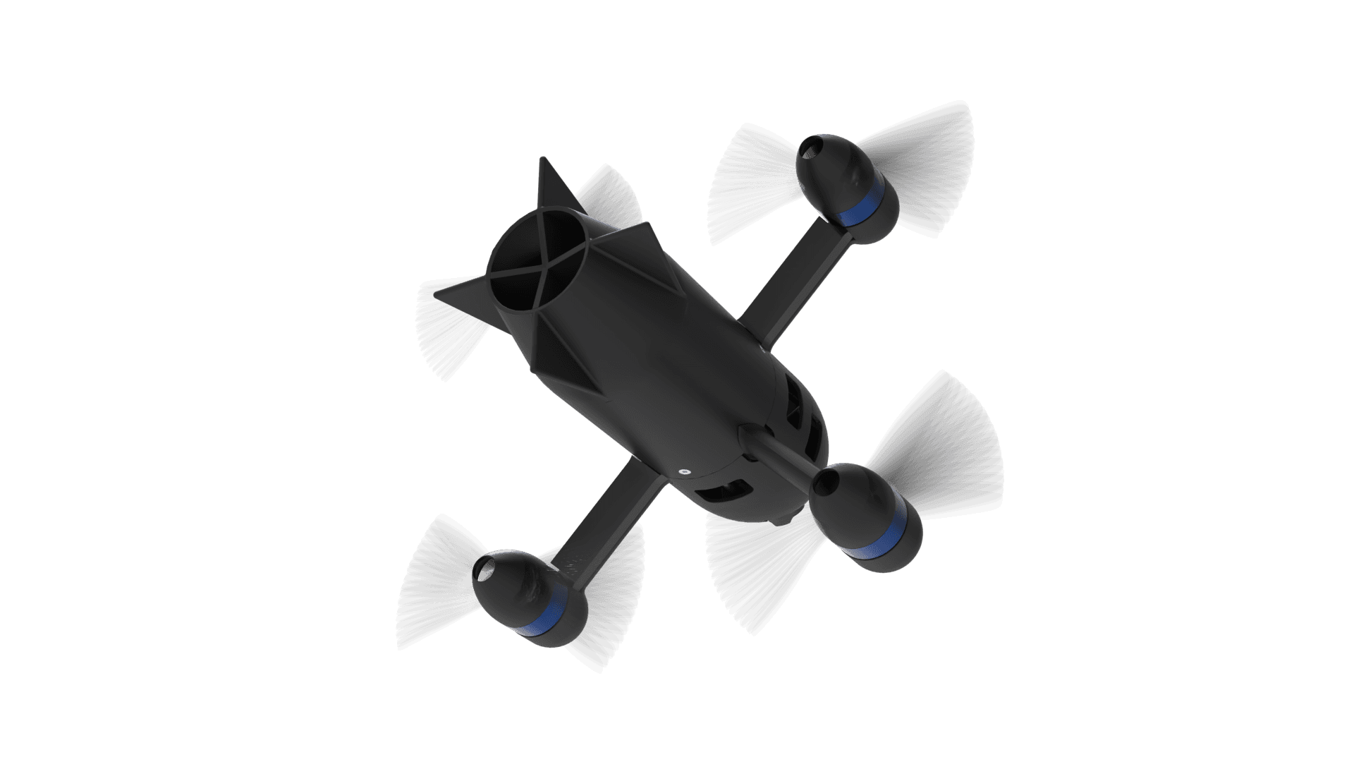 AOS HS5 High Speed Quadcopter (Carbon and 3D Prints) for fpv drones 9