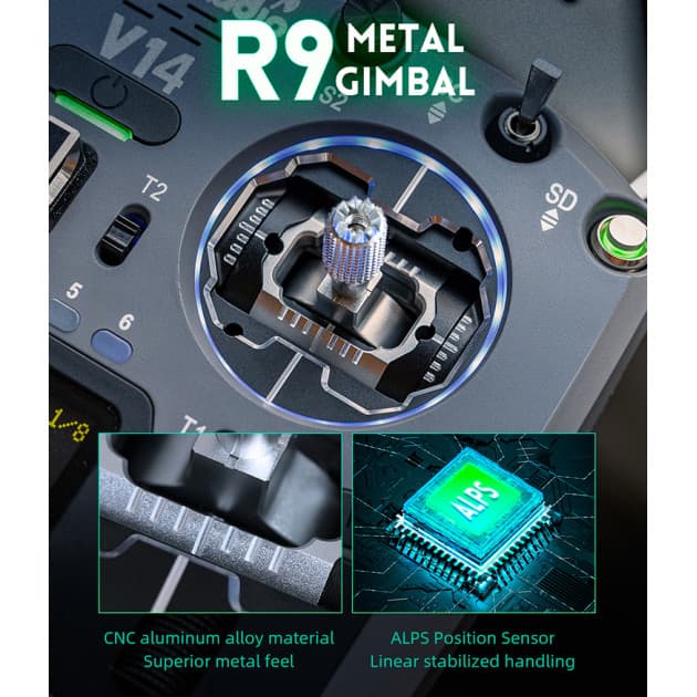 HelloRadio V14 Max R9 ELRS transmitter for fpv drones 7
