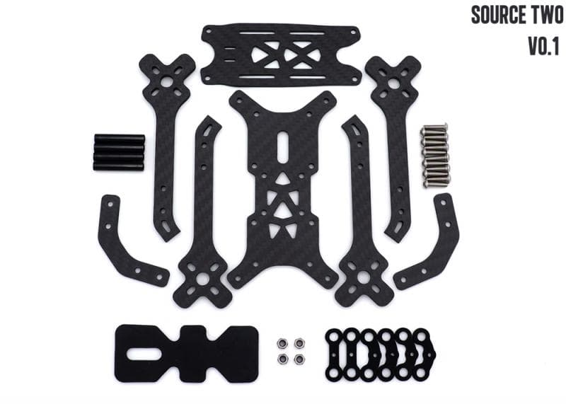 TBS Source Two V0.1 5" Racing Frame for fpv drones 4