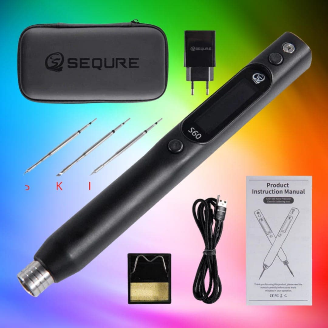 Sequre S60 Nano Electric Soldering Iron Kit for fpv drones 8
