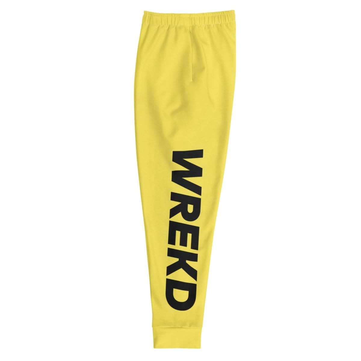 WREKD Drone Racing Men's Joggers - Yellow for fpv drones 9