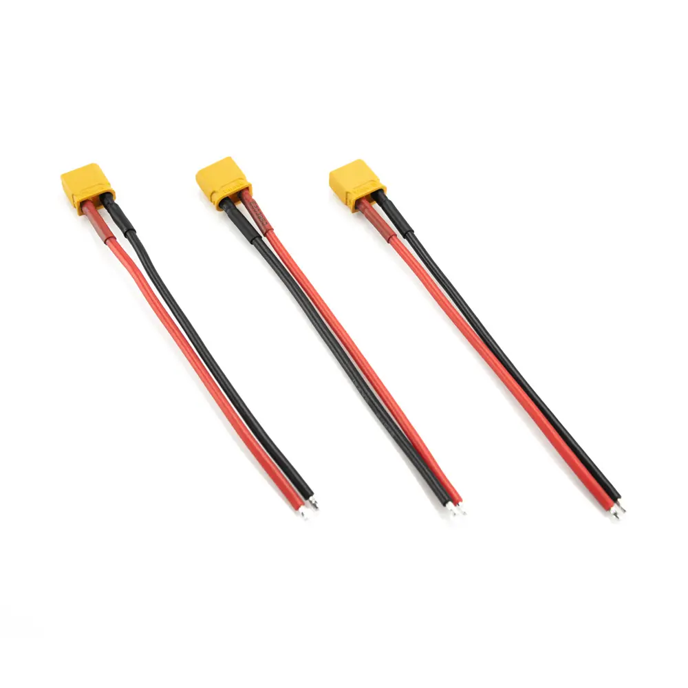 XT30U 18AWG Male/Female Pigtail (3pcs)  for fpv drones
