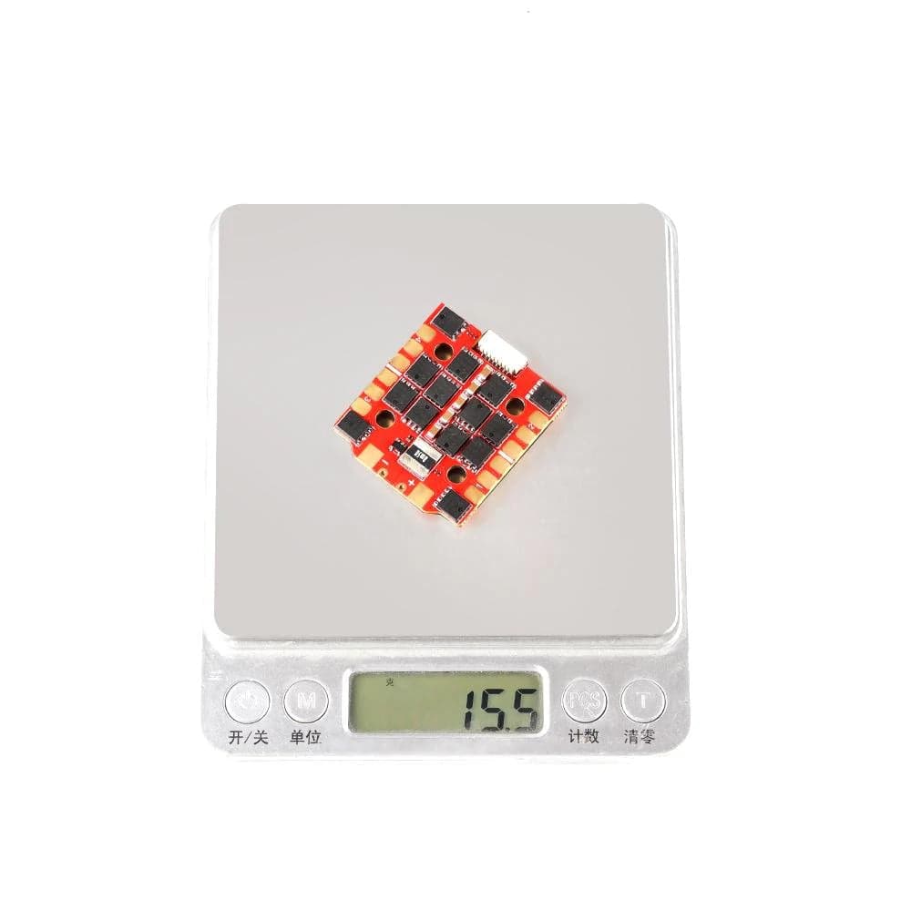 HGLRC Zeus 45A V2 3-6S BLHeli_S 4in1 ESC FPV Racing Drone - 20x20mm for fpv drones 4