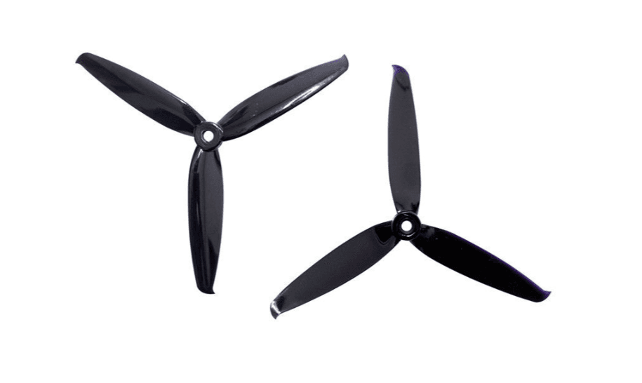 Gemfan Flash 6042 Durable 3 Blade Propeller (Set of 4 - Black) for fpv drones 2