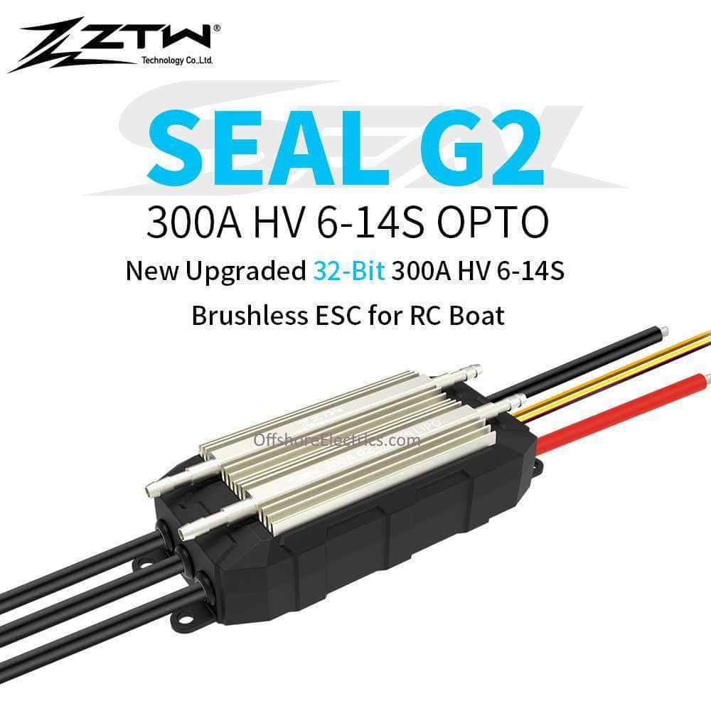 ZTW-300-7300410, Seal Series ESC G2: 300A OPTO 6s-14s for fpv drones