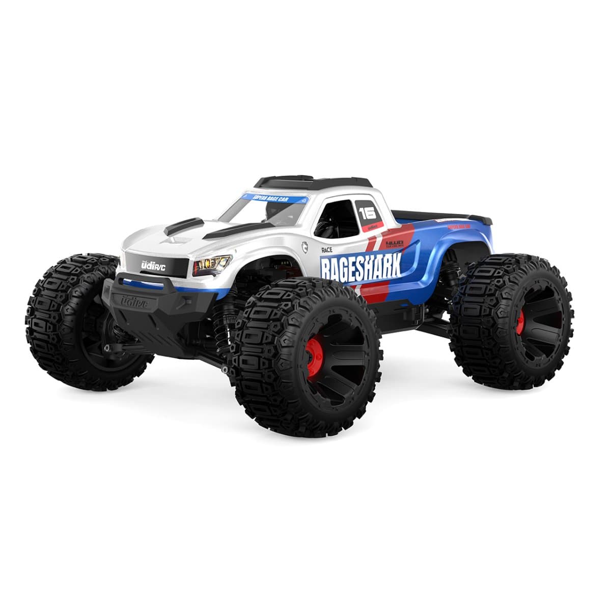 UDI RC Monster Truck Brushed 1/16 Blau for fpv drones