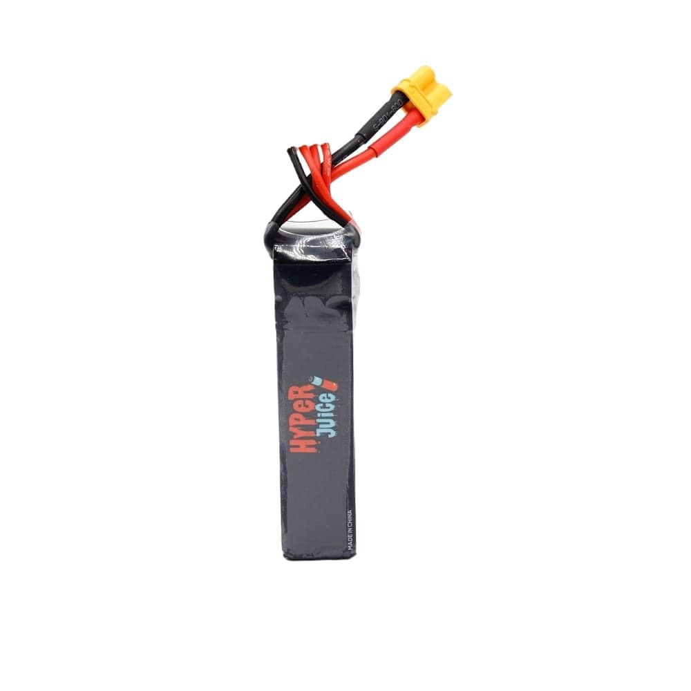 3-Pack Pyrodrone Hyperjuice 550mAh 11.1V 3S 100C Lipo Battery - XT30 for fpv drones 3