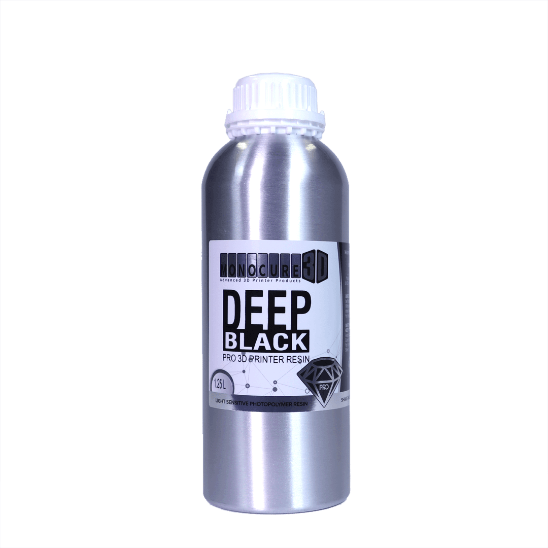 Monocure 3D Pro Deep Black Resin (1.25L) for fpv drones