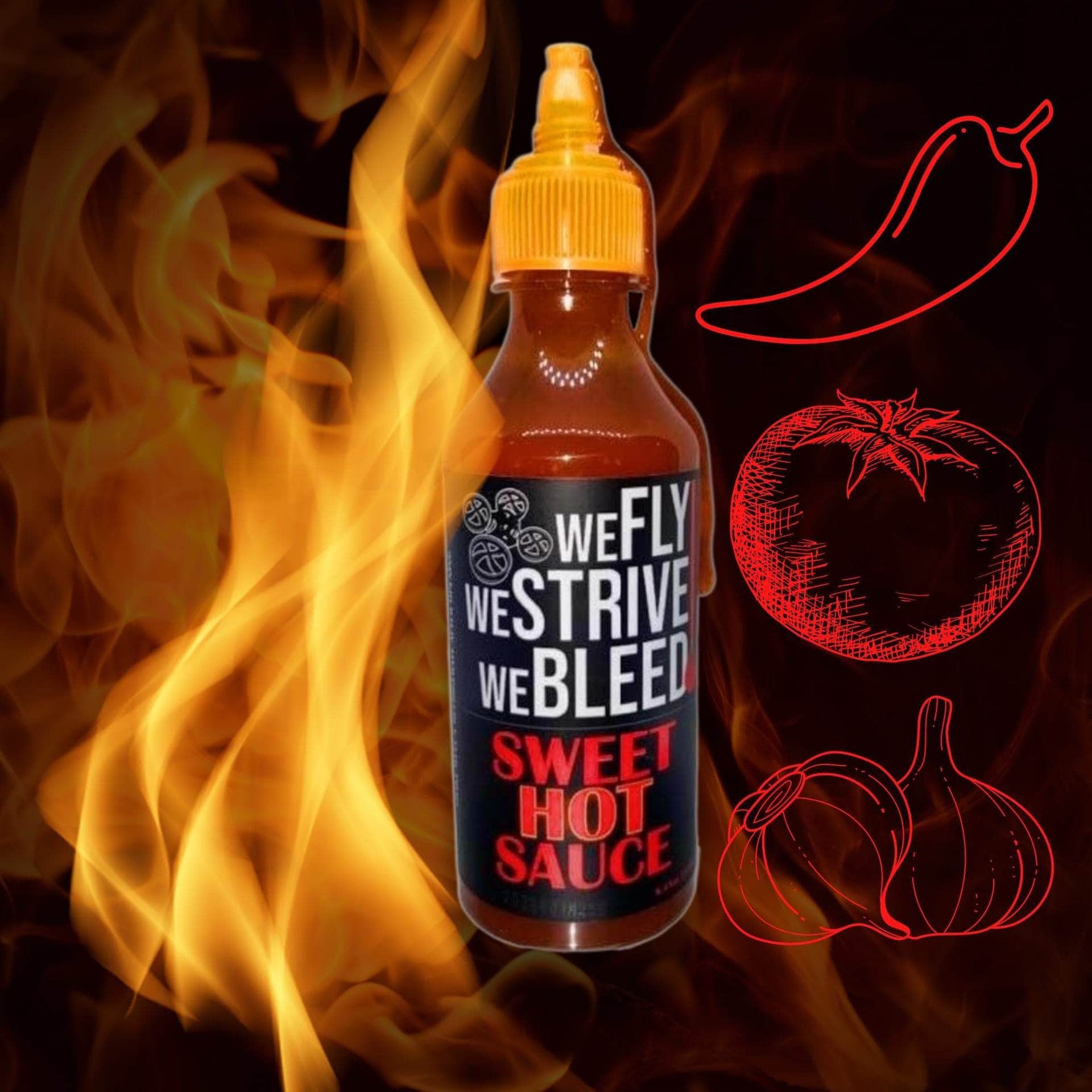 weBLEED Sweet HOT Sauce for fpv drones
