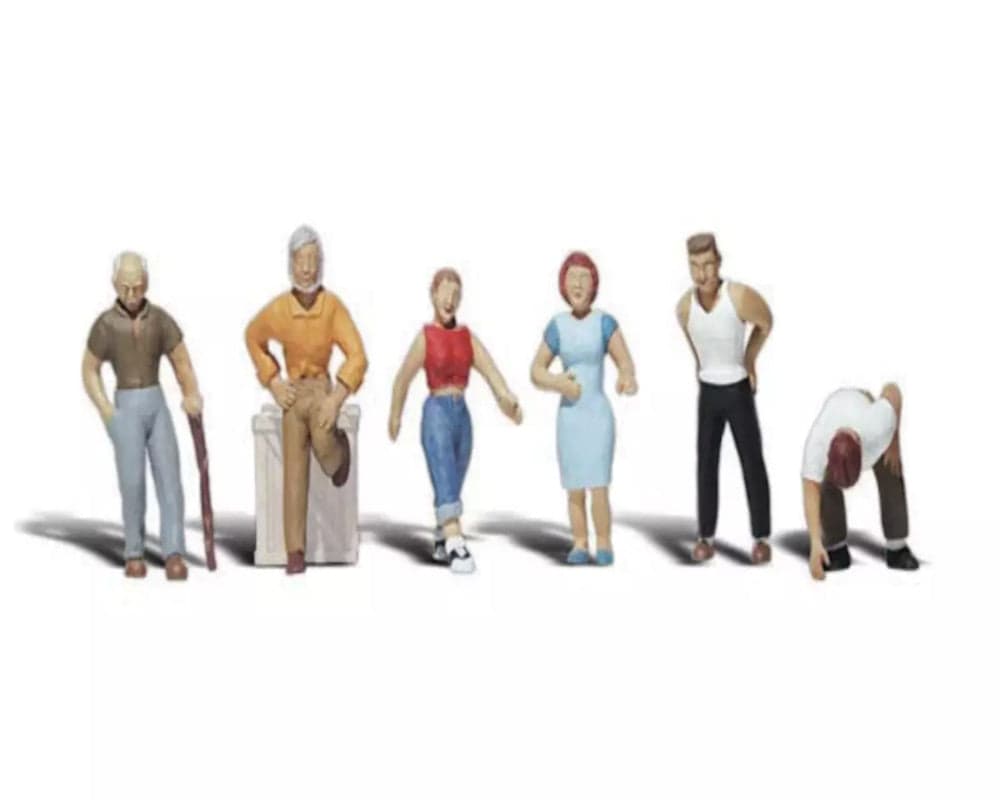 Woodland Scenics A1824 HO Train Figures Ordinary People for fpv drones