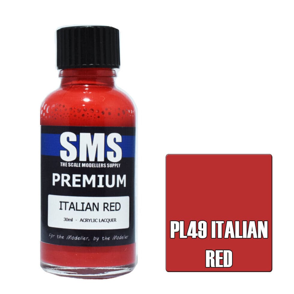 Premium ITALIAN RED RAL3002 30ml for fpv drones 1