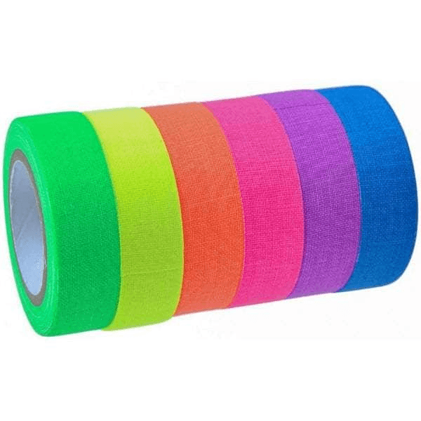 UV Fabric Tape Rolls 15mm - 6 Pack for fpv drones