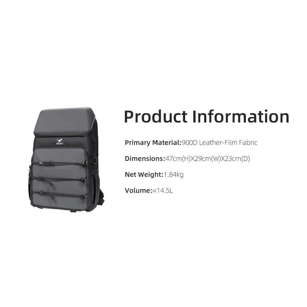 HGLRC B2 Black-grey Backpack for fpv drones 1
