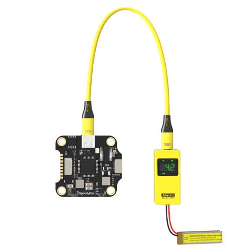 Adaptador SpeedyBee 3 + 6A USB-A a USB-C Cable de carga súper rápida for fpv drones 5