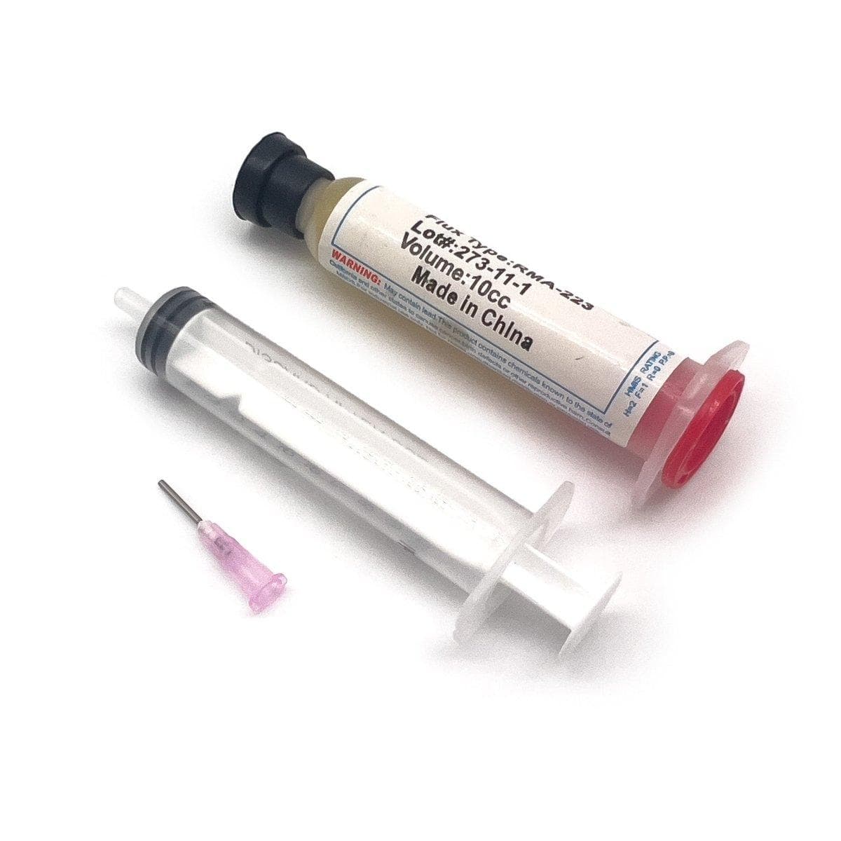 WREKD Soldering Flux Paste Syringe 10cc RMA-223 for fpv drones