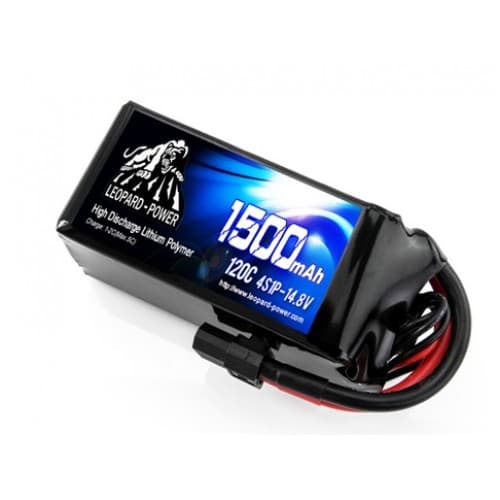 Leopard Power 1500mah 120C 4S for fpv drones