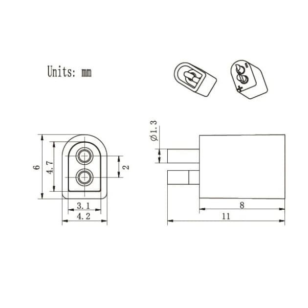 BetaFPV BT2.0 connector (5 pairs) for fpv drones 3