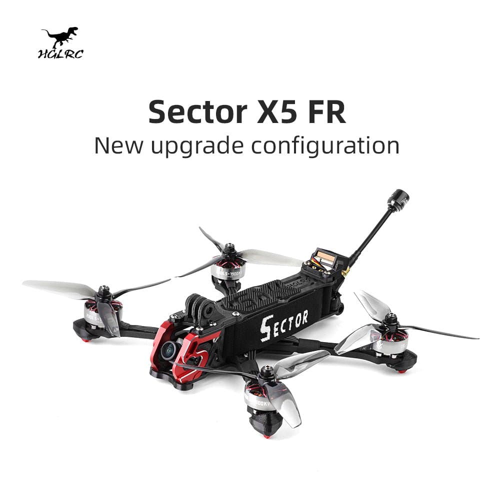 HGLRC Sector X5 FPV Racing Drone Analog/HD Version
