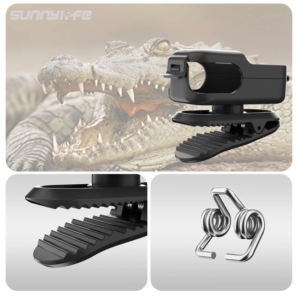 Sunnylife 360° Rotation Backpack Clip voor DJI Osmo Nano for fpv drones 5