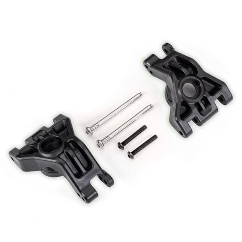 Traxxas 9050 Black Heavy Duty L/R Rear Sub Axle Carriers 4x4 Hoss/Rustler/Slash for fpv drones