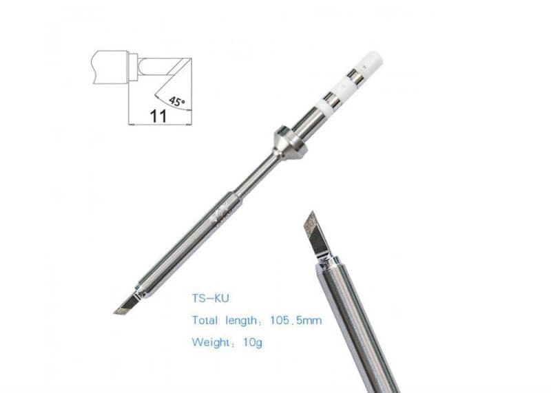 TS100 Soldering Tip KU for fpv drones 1