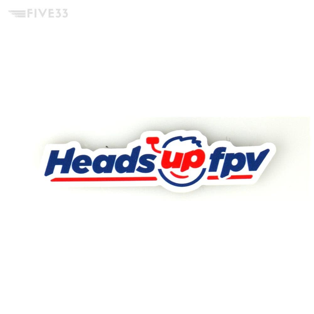 Headsup FPV Logo Sticker for fpv drones