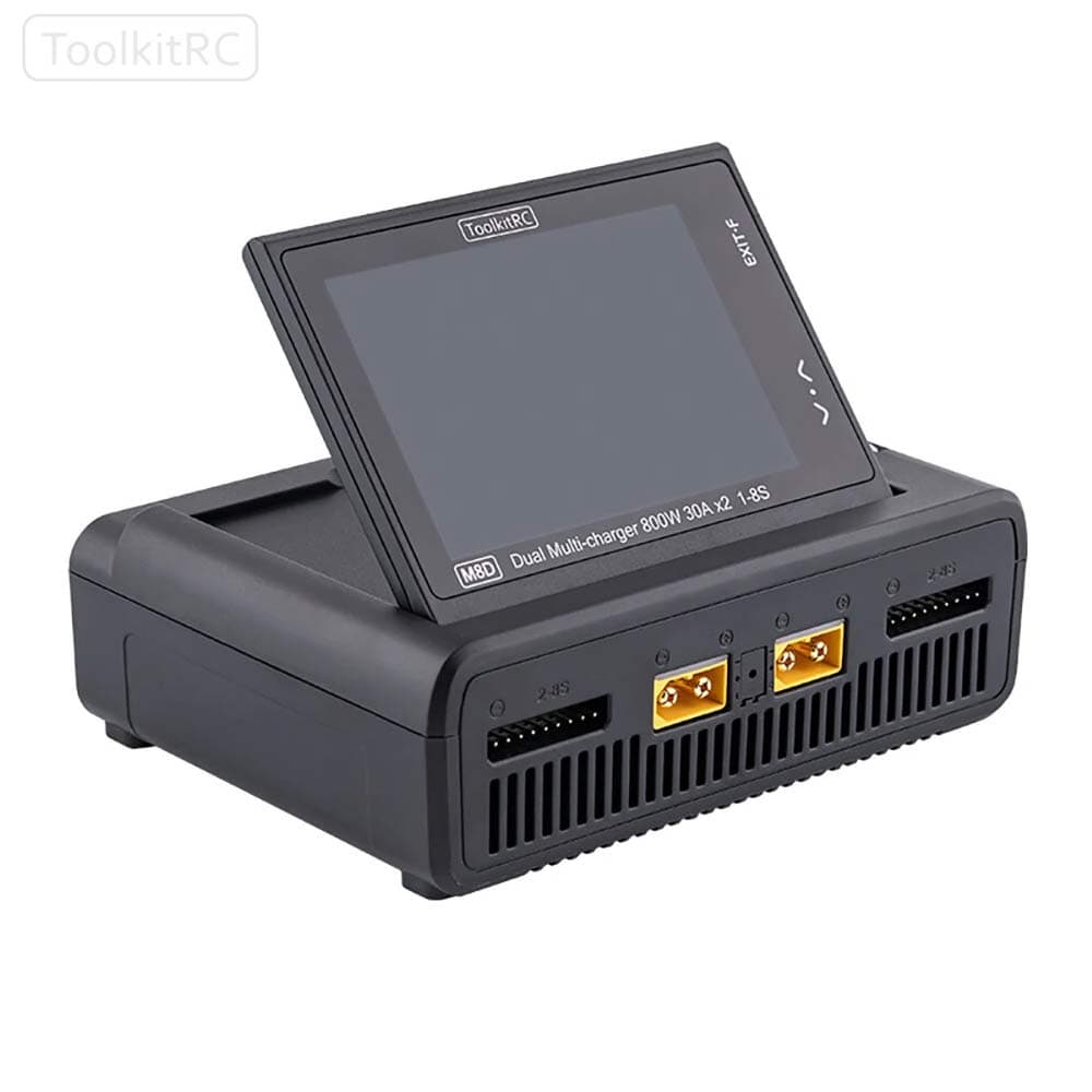 ToolkitRC M8D Acculader for fpv drones 4