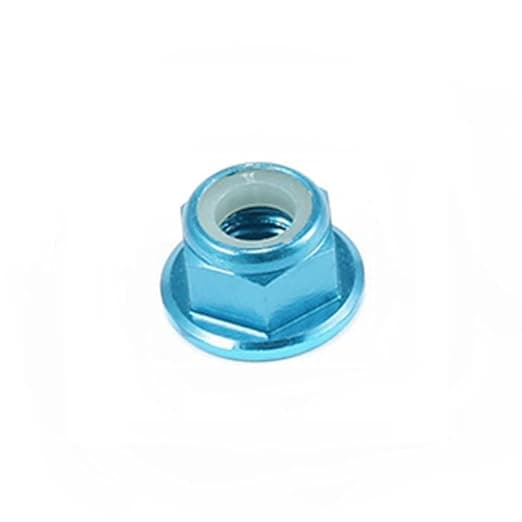 10pc M2 Nylon Locking with Flange CW Nuts pack 6061 Aluminium for fpv drones 39