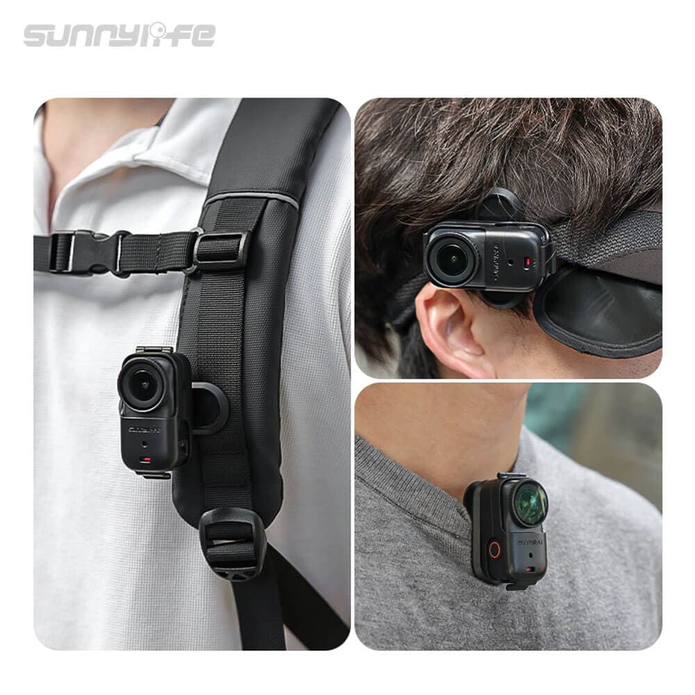 Sunnylife 360° Rotation Backpack Clip voor DJI Osmo Nano for fpv drones 3