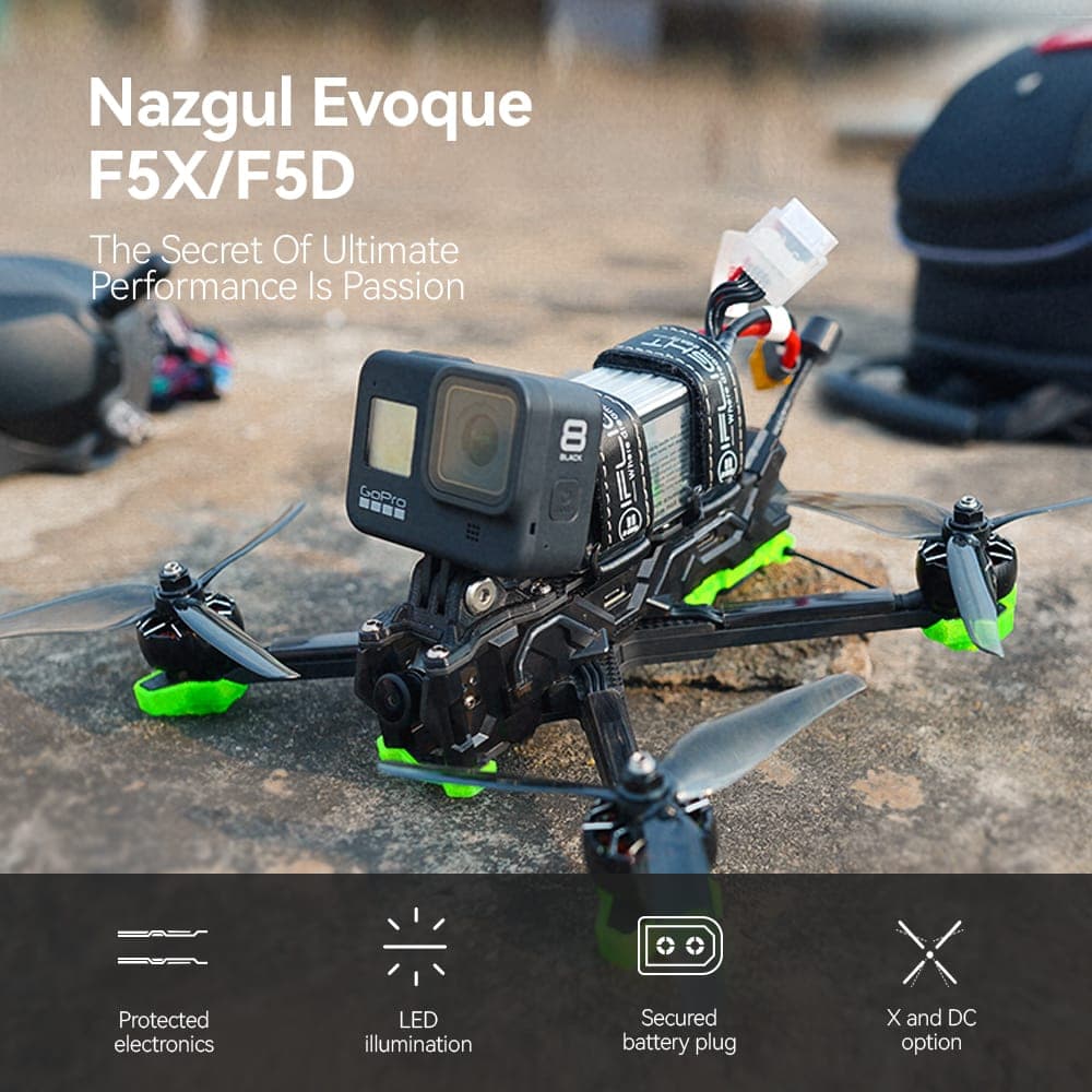 iFlight Nazgul Evoque F5 HD Digital FPV Quadcopter (Nebula Pro) for fpv drones 7