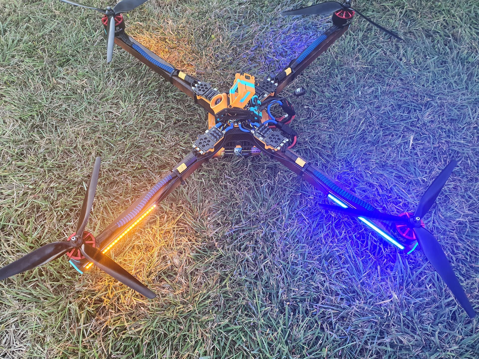 Jormungandr - Midgard Serpent  - X Class Frame Hardware/Carbon Kit for fpv drones 6