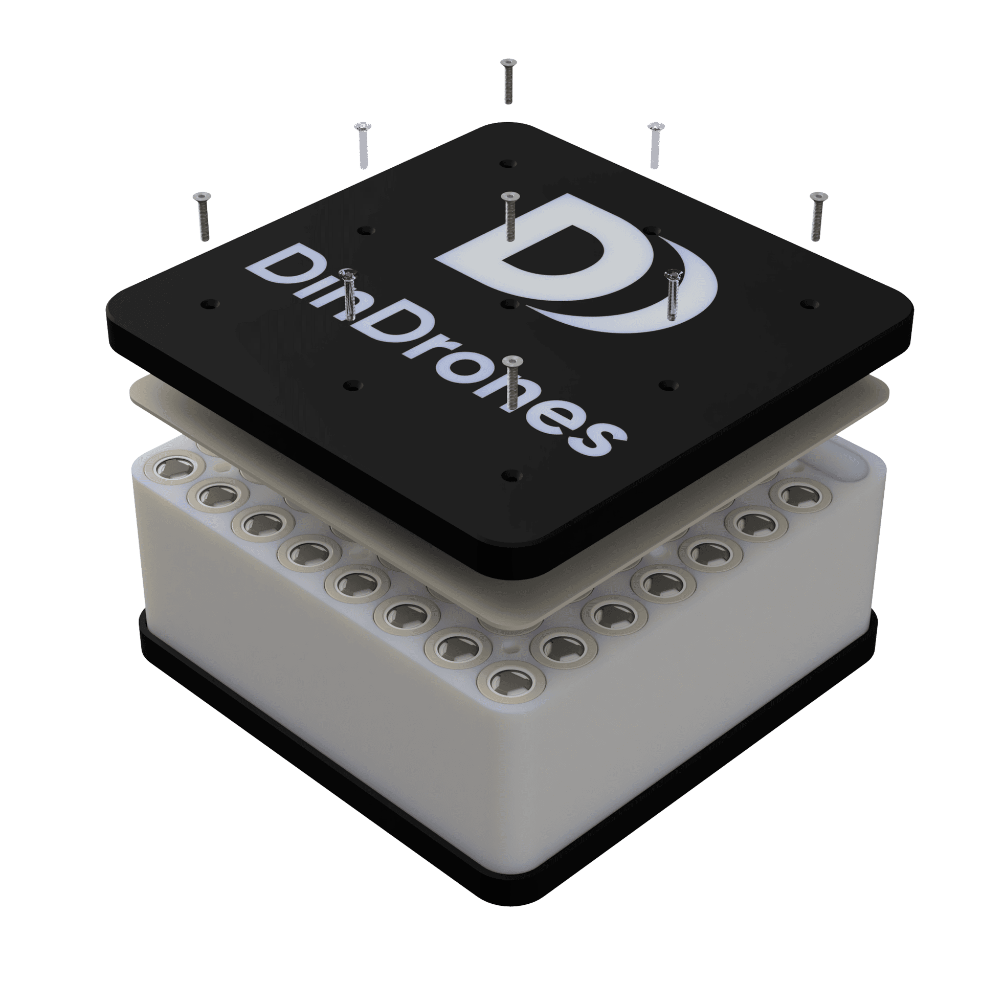 DinDrones Battery Box V2 for fpv drones 1