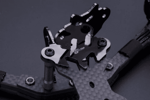 FLYWOO VAMPIRE 2 5'' FPV Racing/Freestyle Frame Kit - Titanium for fpv drones 9