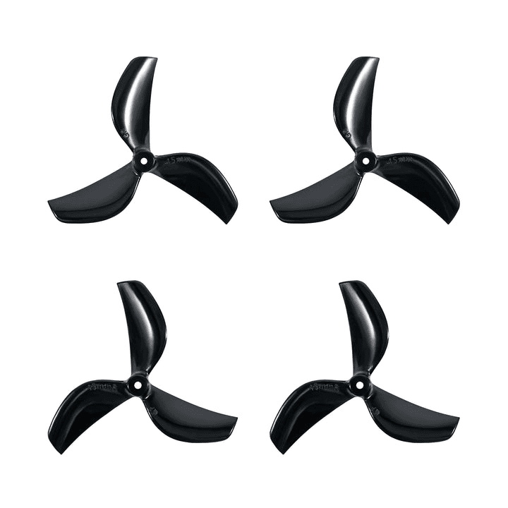 BetaFPV Gemfan 1815 Tri-Blade 45mm Micro/Whoop Prop 4 Pack (1.5mm Shaft) - Choose Your Color for fpv drones 2