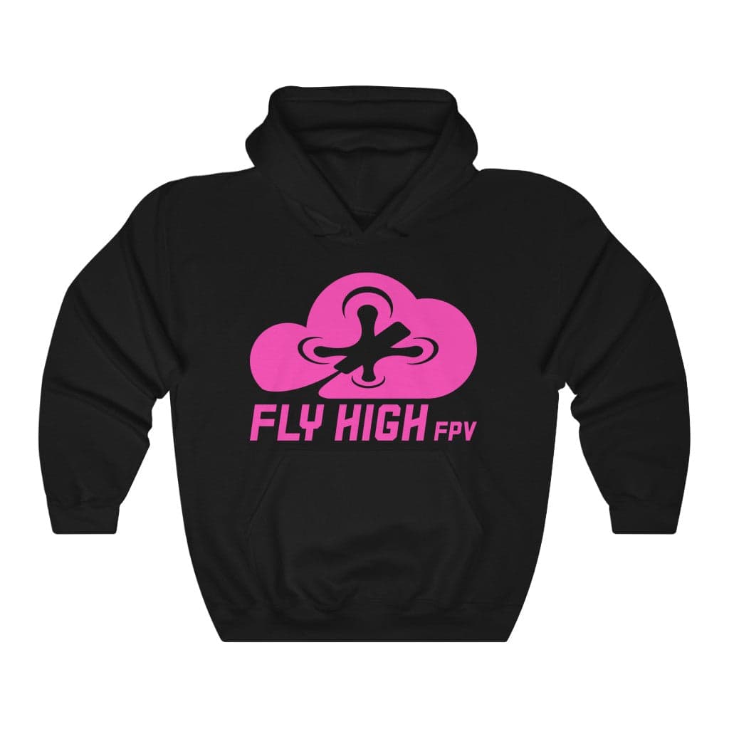 Fly High FPV Hoodie (Tango2 approved) - Pink Logo for fpv drones 13