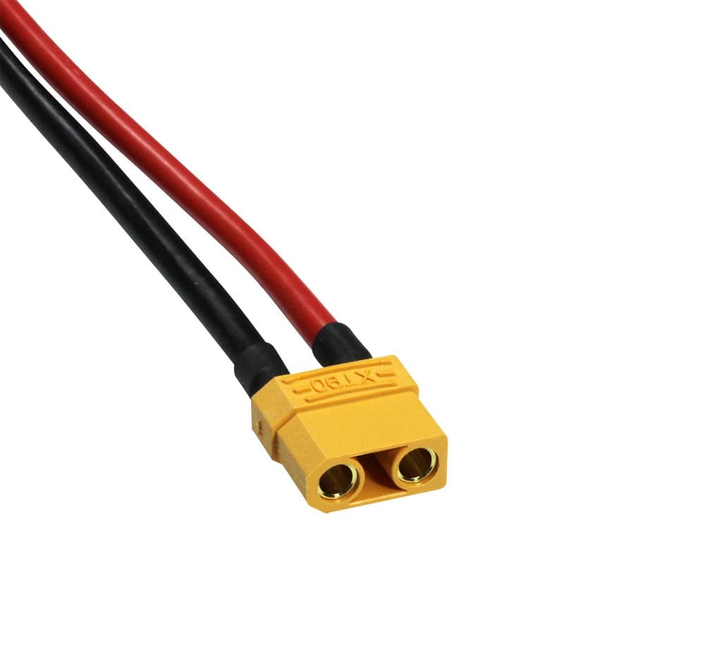 Male XT90 to Male Banana Plug Power Adapter for fpv drones 1