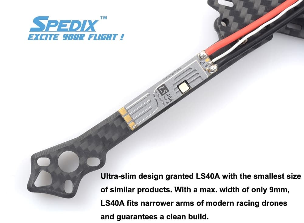 Spedix LS40 Slim 45A ESC (2-6S) for fpv drones 5
