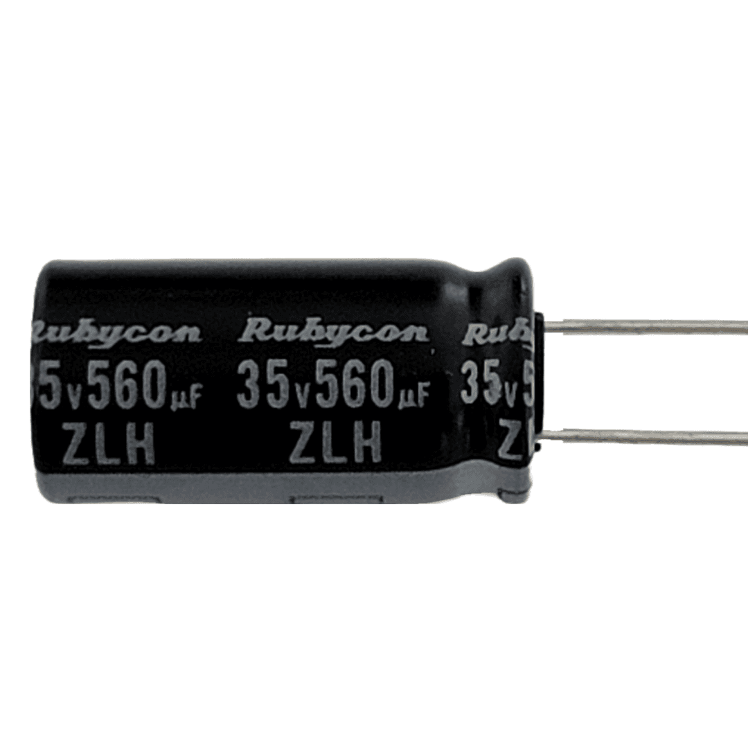 Rubycon ZHL 35v 560uF Capacitor for fpv drones 2