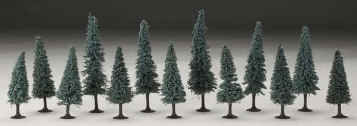Woodland Scenics TR1588 N/HO Blue Spruce 4-6" (13) Train Scenery for fpv drones
