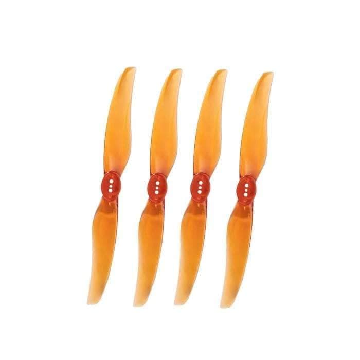 Gemfan 5126-2 / 5.1" Bi-Blade Long Range FPV Drone Props for 1.5mm Shaft T-Mounted (4 Pack) - Choose Color for fpv drones 12