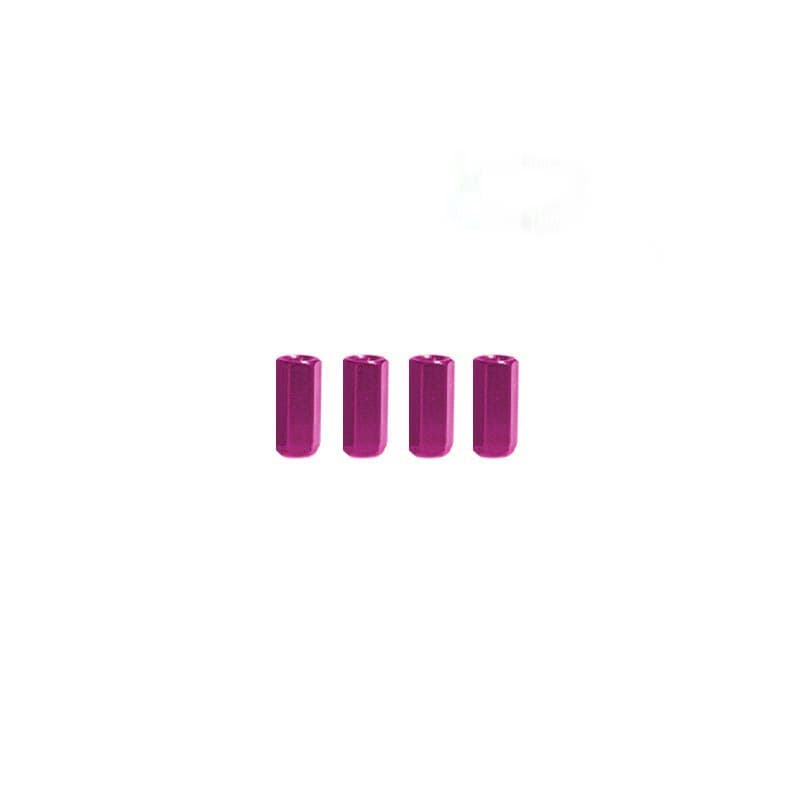 M3 Aluminium Standoffs (4 stuks) - HEX - 15mm - ROZE