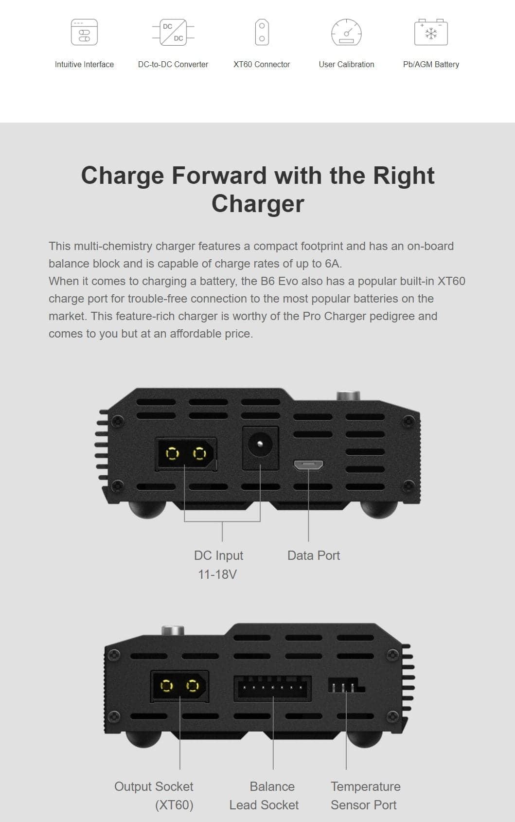 SkyRC iMax B6 Evo Charger for fpv drones 4