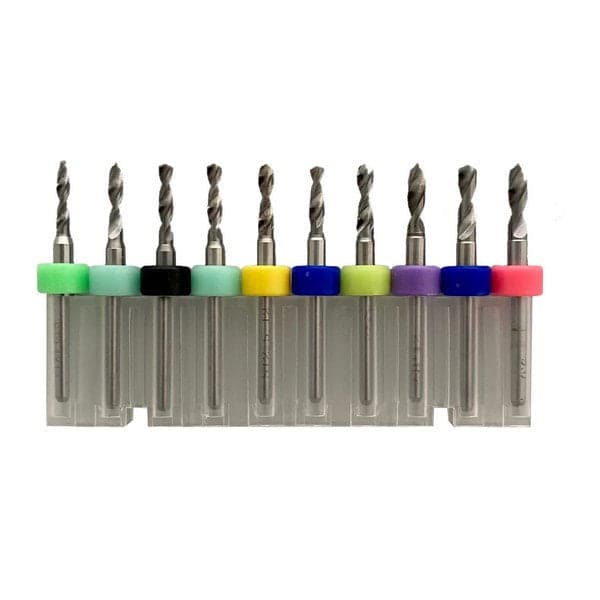 TUNGSTEN MICRO DRILL BITS 2.1MM - 3.0MM for fpv drones