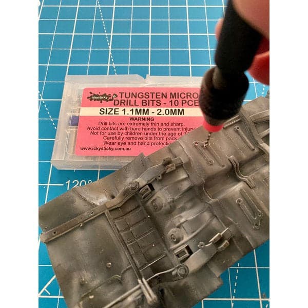 TUNGSTEN MICRO DRILL BITS 1.1MM - 2.0MM for fpv drones 1
