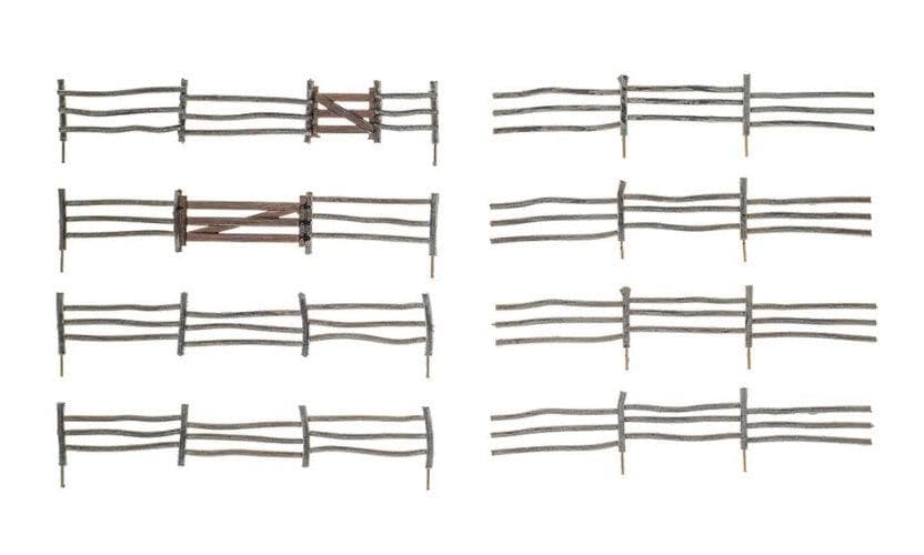 Woodland Scenics A3001 O Scale Log Fence for fpv drones 2