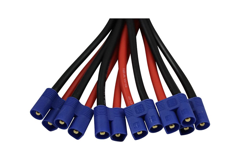 Parallel (6x) EC3 Charge Cable for fpv drones 2