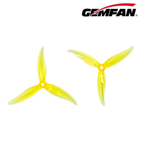 Gemfan Minjae 5129.2-3 Clear Yellow Props 2CW + 2CCW